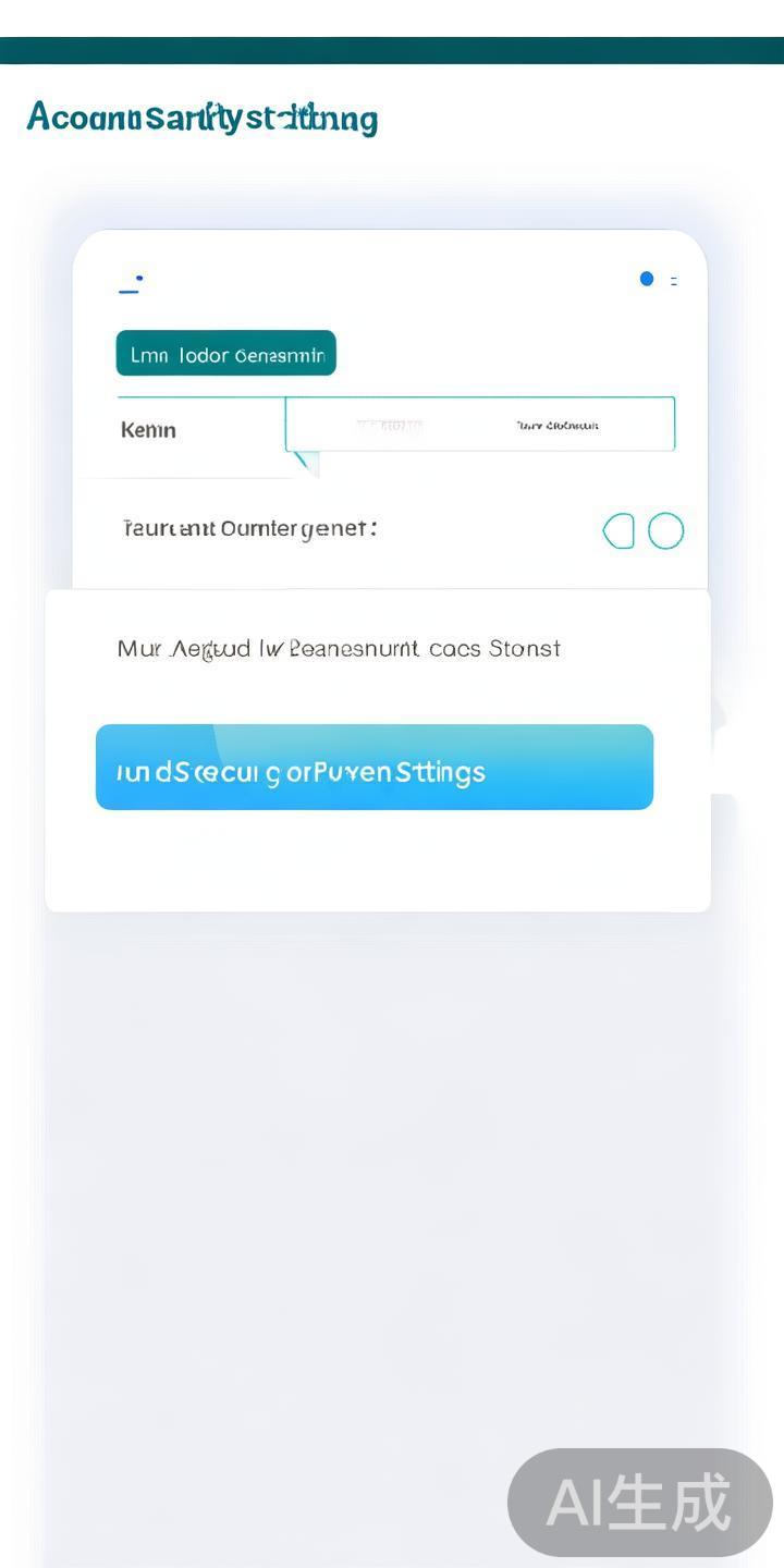进入账户安全设置：&nbsp;登录后，打开“我的账户”或“个