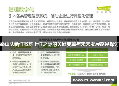 泰山队新任教练上任之际的关键变革与未来发展路径探讨
